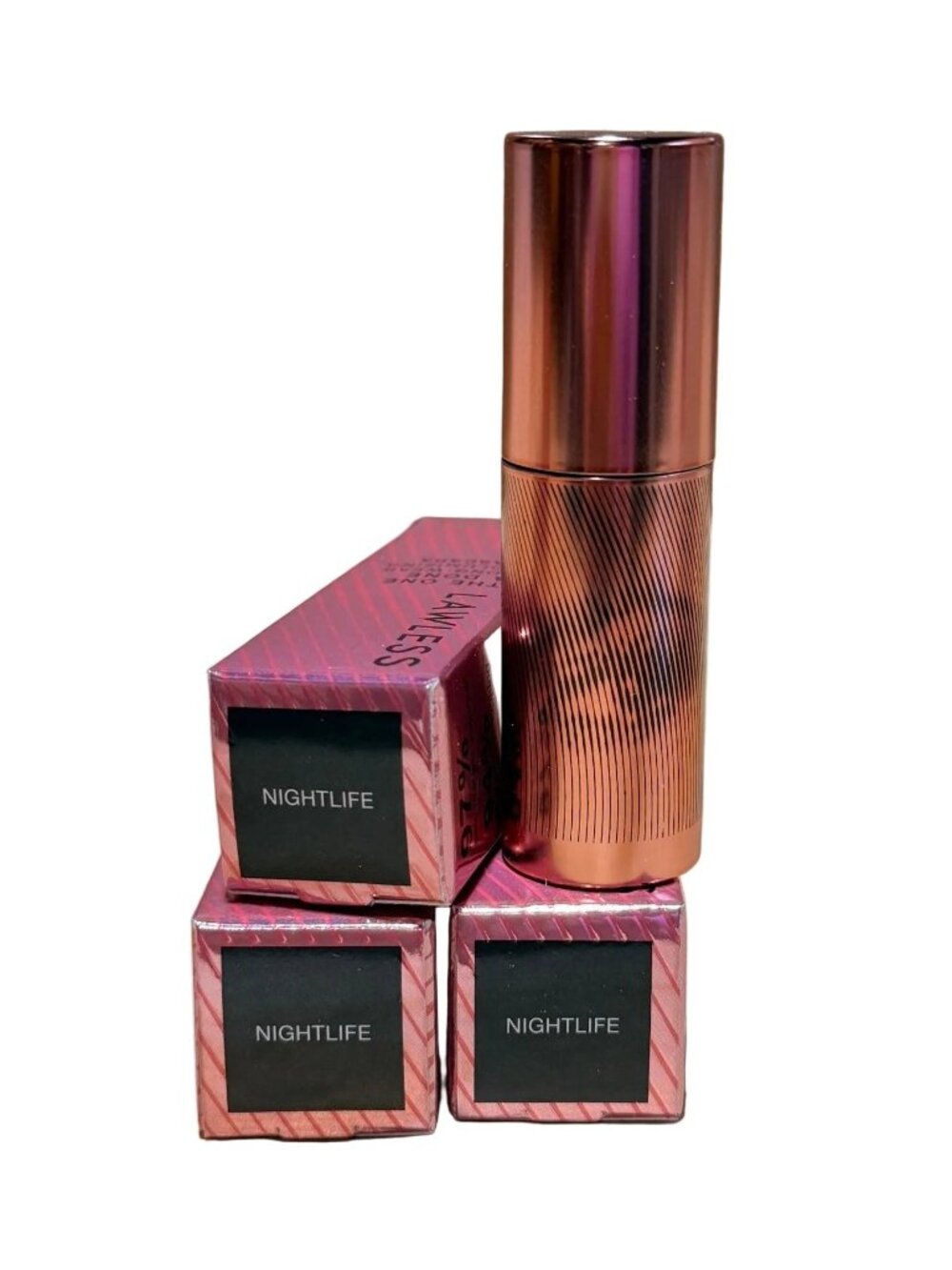 Lawless Beauty Set of 3 Mini Mascara - The One & Done Volumizing Mascara - 0.2 o